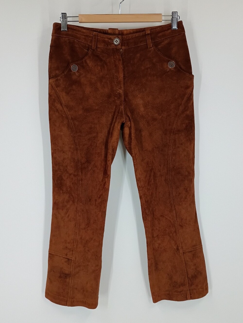 Danier Suede Cropped Pants